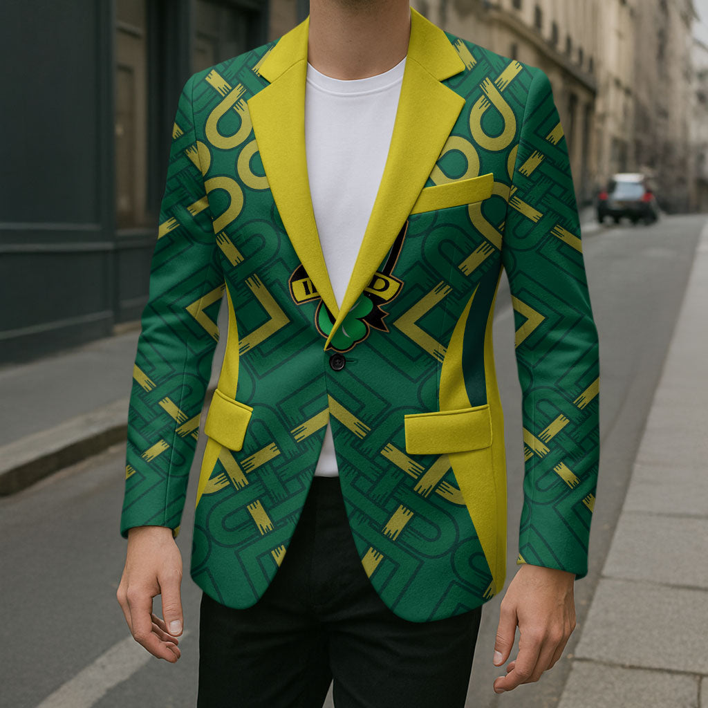 Ireland Rugby National Heritage Custom Blazer Traditional Celtic Inspired Edition