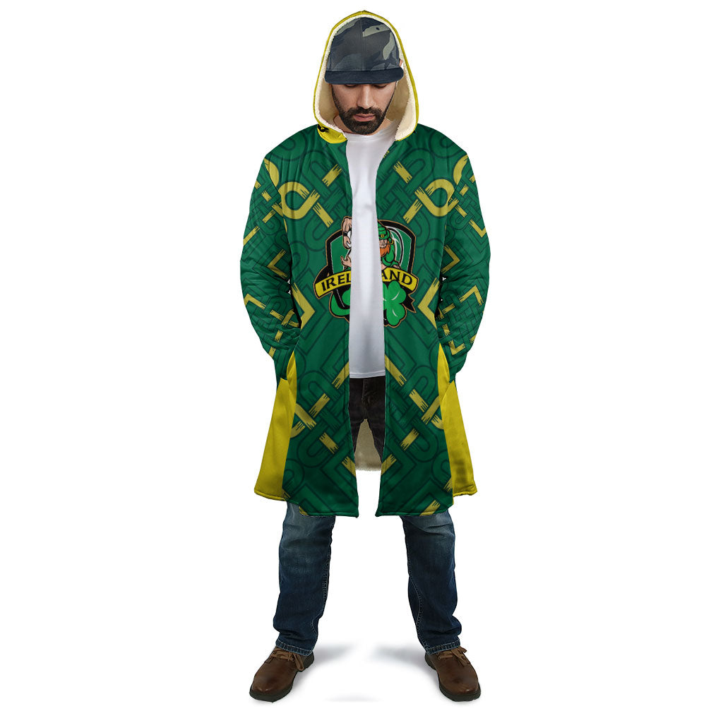 Ireland Rugby National Heritage Custom Cloak Traditional Celtic Inspired Edition