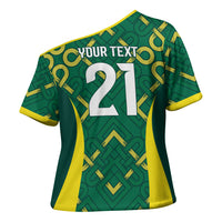 Ireland Rugby National Heritage Custom Cross Shoulder Shirt Traditional Celtic Inspired Edition