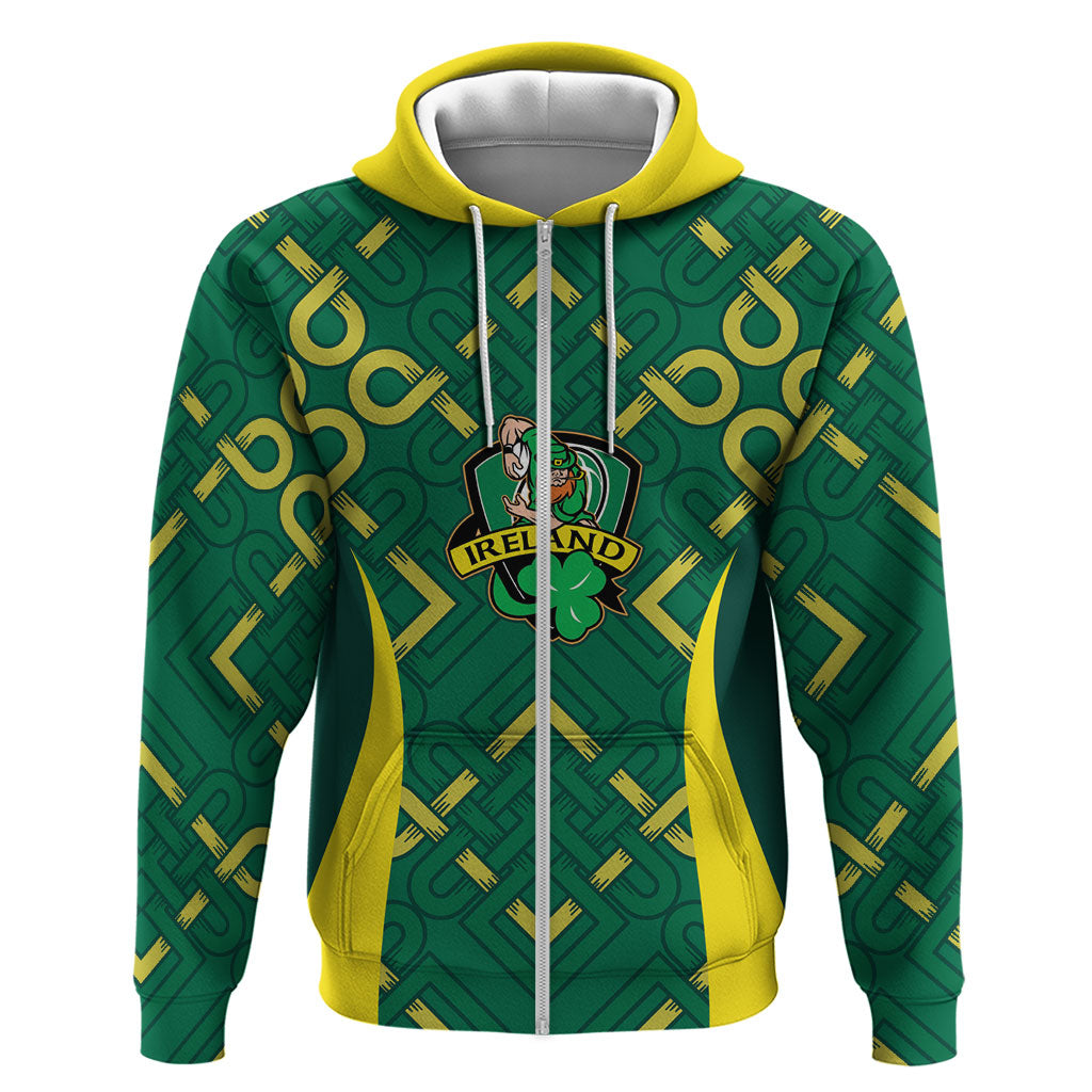 Ireland Rugby National Heritage Custom Hoodie Traditional Celtic Inspired Edition
