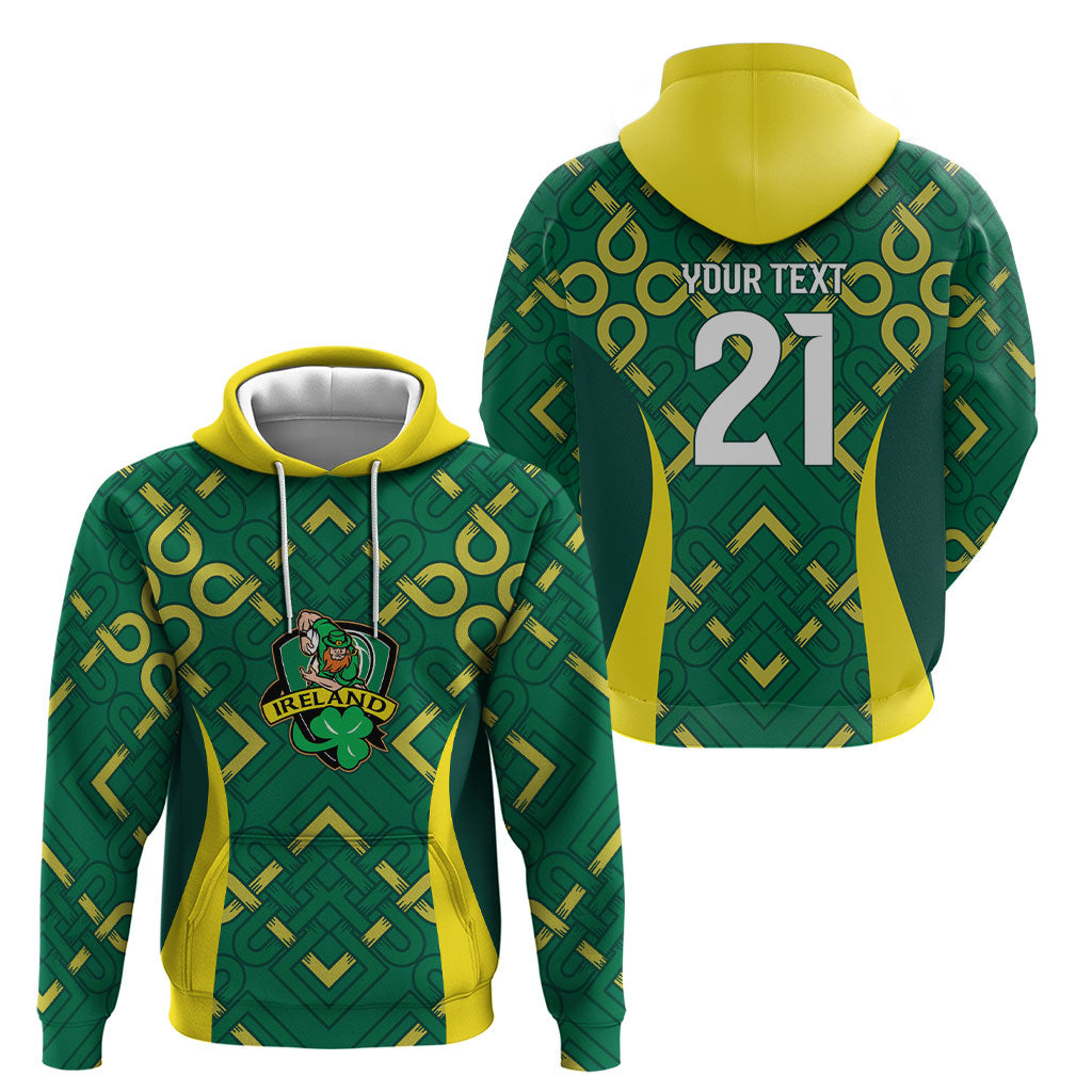 Ireland Rugby National Heritage Custom Hoodie Traditional Celtic Inspired Edition
