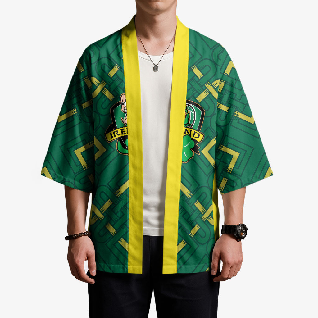 Ireland Rugby National Heritage Custom Kimono Traditional Celtic Inspired Edition