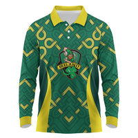 Ireland Rugby National Heritage Custom Long Sleeve Polo Shirt Traditional Celtic Inspired Edition