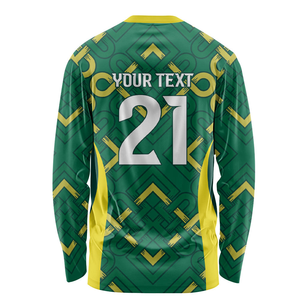 Ireland Rugby National Heritage Custom Long Sleeve Shirt Traditional Celtic Inspired Edition