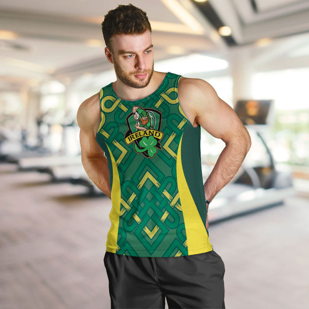 Ireland Rugby National Heritage Custom Men Tank Top Traditional Celtic Inspired Edition