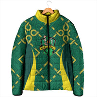 Ireland Rugby National Heritage Custom Padded Jacket Traditional Celtic Inspired Edition