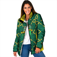 Ireland Rugby National Heritage Custom Padded Jacket Traditional Celtic Inspired Edition
