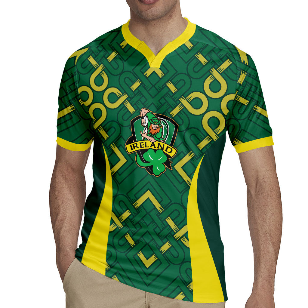 Ireland Rugby National Heritage Custom Rugby Jersey Traditional Celtic Inspired Edition