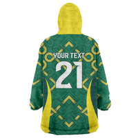 Ireland Rugby National Heritage Custom Wearable Blanket Hoodie Traditional Celtic Inspired Edition