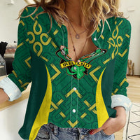 Ireland Rugby National Heritage Custom Women Casual Shirt Traditional Celtic Inspired Edition