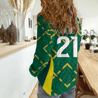 Ireland Rugby National Heritage Custom Women Casual Shirt Traditional Celtic Inspired Edition