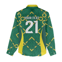 Ireland Rugby National Heritage Custom Women Casual Shirt Traditional Celtic Inspired Edition