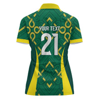 Ireland Rugby National Heritage Custom Women Polo Shirt Traditional Celtic Inspired Edition