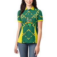 Ireland Rugby National Heritage Custom Women Polo Shirt Traditional Celtic Inspired Edition