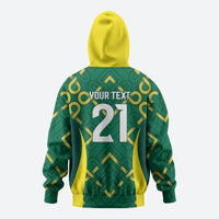 Ireland Rugby National Heritage Custom Zip Hoodie Traditional Celtic Inspired Edition