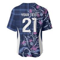Scotland Rugby National Heritage Custom Baseball Jersey Traditional Tartan Inspired Edition