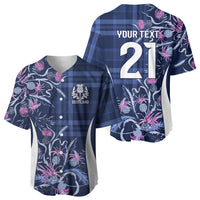 Scotland Rugby National Heritage Custom Baseball Jersey Traditional Tartan Inspired Edition