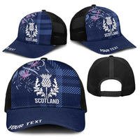 Scotland Rugby National Heritage Personalized Baseball Net Cap Traditional Tartan Inspired Edition