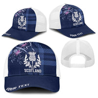 Scotland Rugby National Heritage Personalized Baseball Net Cap Traditional Tartan Inspired Edition