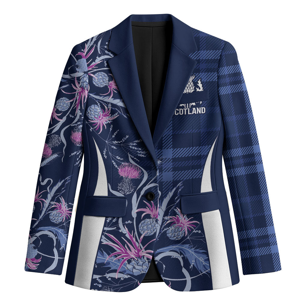 Scotland Rugby National Heritage Custom Blazer Traditional Tartan Inspired Edition
