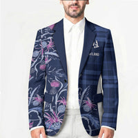 Scotland Rugby National Heritage Custom Blazer Traditional Tartan Inspired Edition