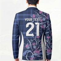 Scotland Rugby National Heritage Custom Blazer Traditional Tartan Inspired Edition