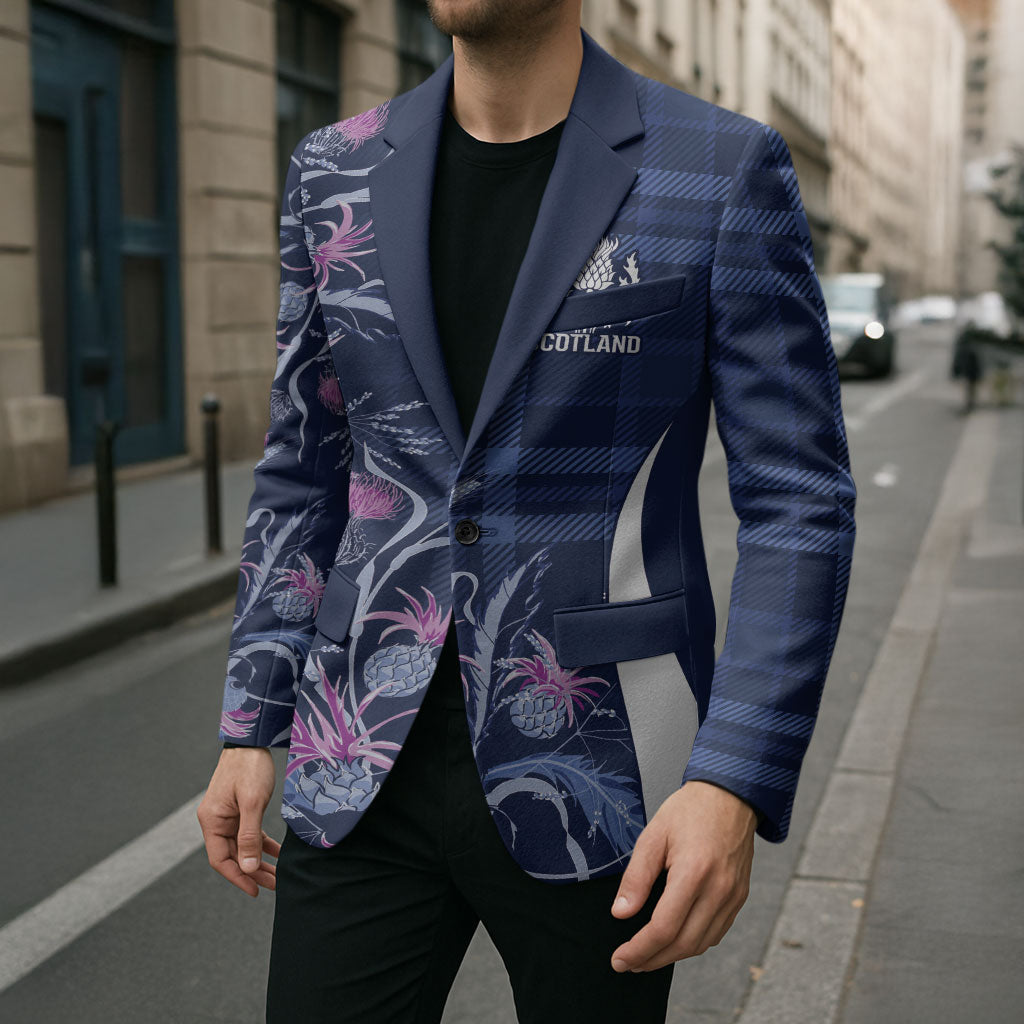 Scotland Rugby National Heritage Custom Blazer Traditional Tartan Inspired Edition