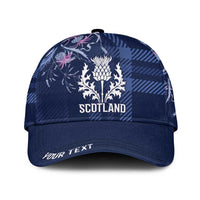 Scotland Rugby National Heritage Personalized Classic Cap Traditional Tartan Inspired Edition