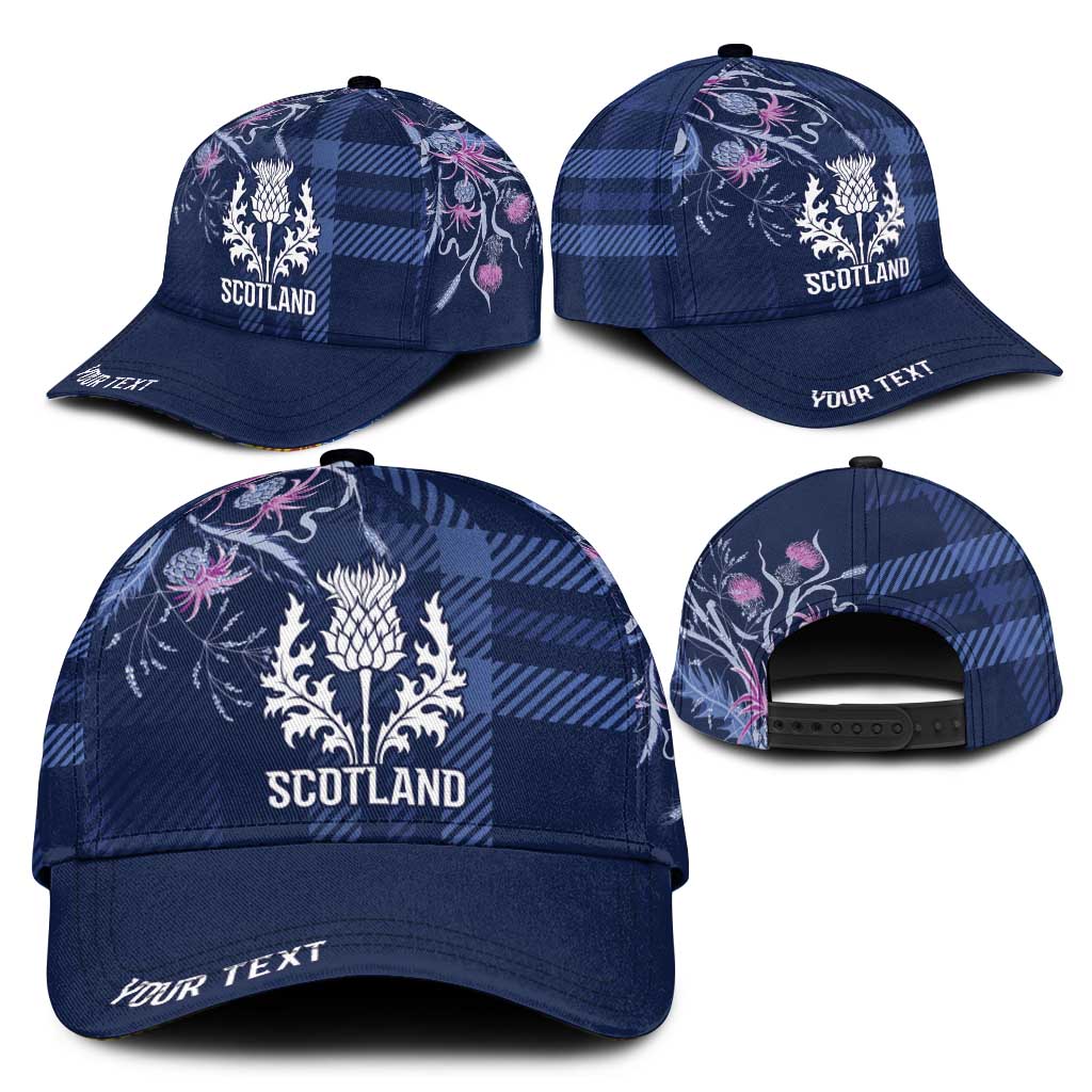 Scotland Rugby National Heritage Personalized Classic Cap Traditional Tartan Inspired Edition