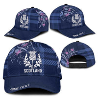 Scotland Rugby National Heritage Personalized Classic Cap Traditional Tartan Inspired Edition
