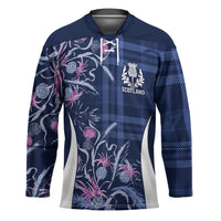 Scotland Rugby National Heritage Custom Hockey Jersey Traditional Tartan Inspired Edition