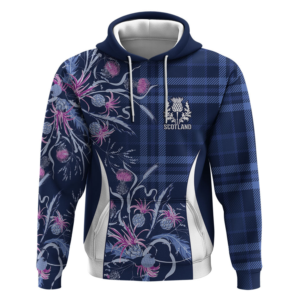 Scotland Rugby National Heritage Custom Hoodie Traditional Tartan Inspired Edition