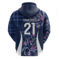 Scotland Rugby National Heritage Custom Hoodie Traditional Tartan Inspired Edition