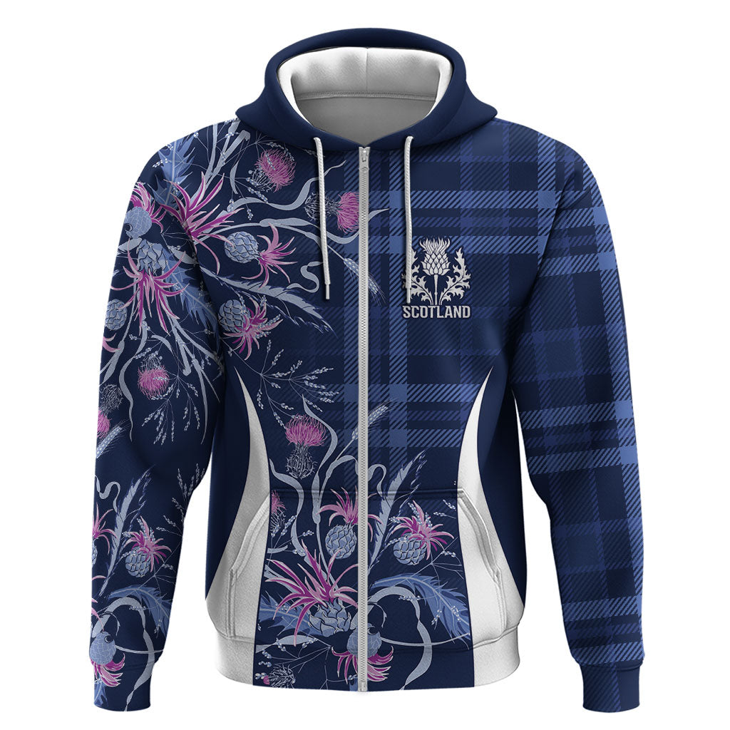 Scotland Rugby National Heritage Custom Hoodie Traditional Tartan Inspired Edition
