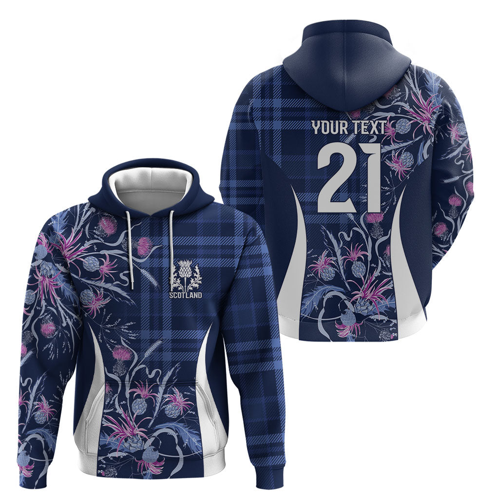 Scotland Rugby National Heritage Custom Hoodie Traditional Tartan Inspired Edition