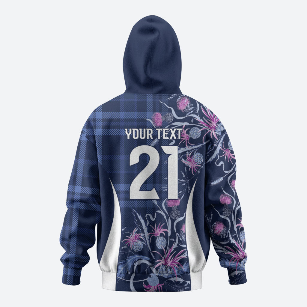 Scotland Rugby National Heritage Custom Hoodie Traditional Tartan Inspired Edition