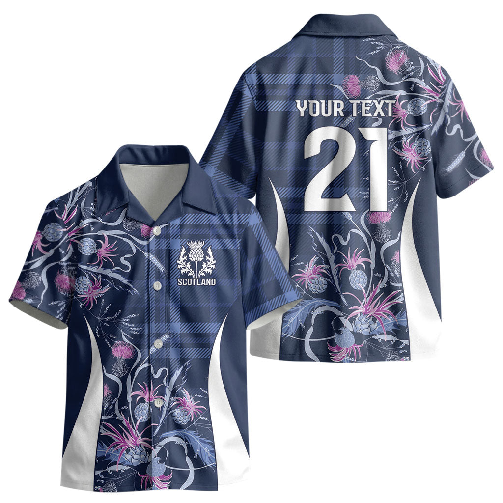 Scotland Rugby National Heritage Custom Kid Hawaiian Shirt Traditional Tartan Inspired Edition LT9