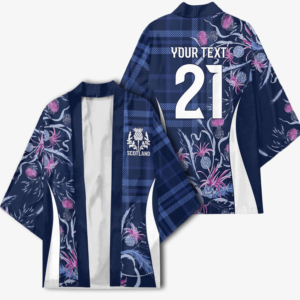 Scotland Rugby National Heritage Custom Kimono Traditional Tartan Inspired Edition