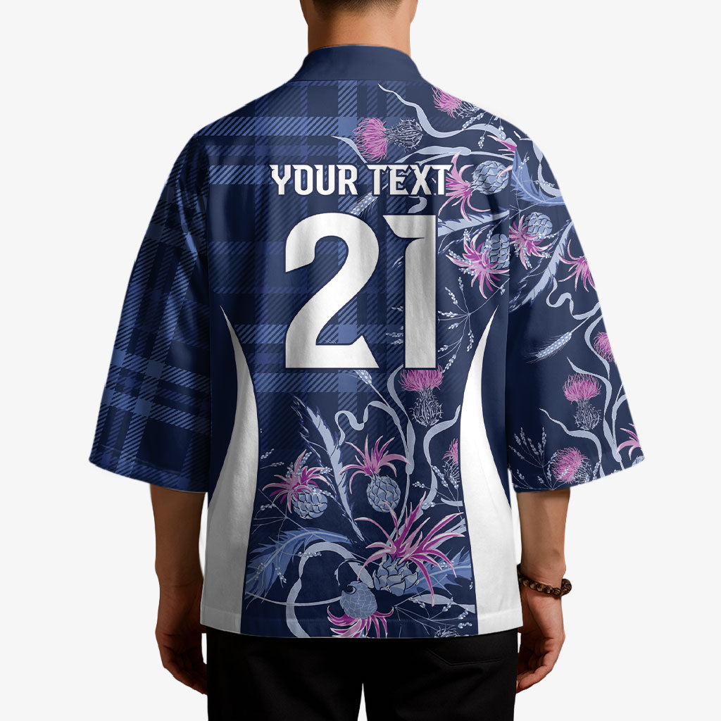 Scotland Rugby National Heritage Custom Kimono Traditional Tartan Inspired Edition