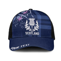 Scotland Rugby National Heritage Personalized Mesh Trucker Cap Traditional Tartan Inspired Edition