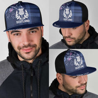 Scotland Rugby National Heritage Personalized Mesh Trucker Cap Traditional Tartan Inspired Edition