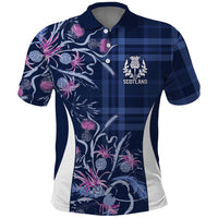 Scotland Rugby National Heritage Custom Polo Shirt Traditional Tartan Inspired Edition