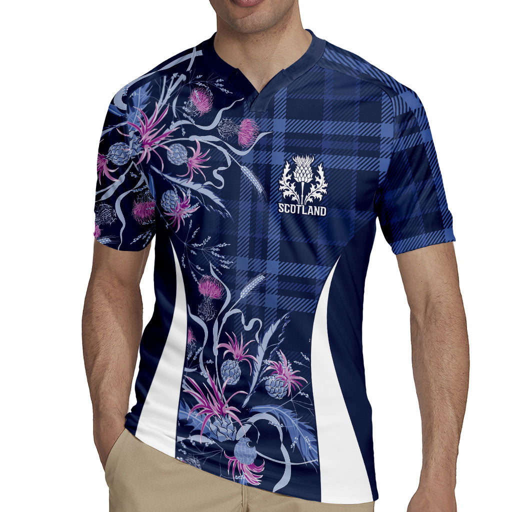Scotland Rugby National Heritage Custom Rugby Jersey Traditional Tartan Inspired Edition