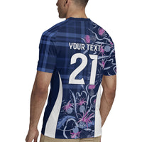 Scotland Rugby National Heritage Custom Rugby Jersey Traditional Tartan Inspired Edition