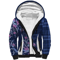 Scotland Rugby National Heritage Custom Sherpa Hoodie Traditional Tartan Inspired Edition