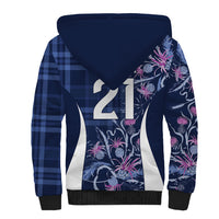 Scotland Rugby National Heritage Custom Sherpa Hoodie Traditional Tartan Inspired Edition