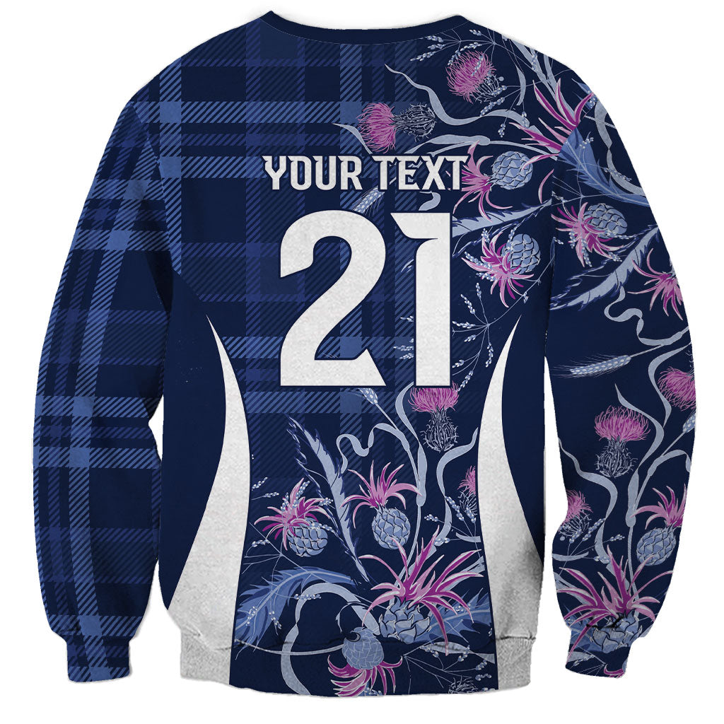 Scotland Rugby National Heritage Custom Sweatshirt Traditional Tartan Inspired Edition