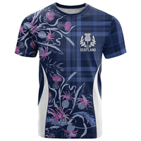 Scotland Rugby National Heritage Custom T Shirt Traditional Tartan Inspired Edition