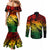 aloha-hawaii-couples-matching-mermaid-dress-and-long-sleeve-button-shirts-hammerhead-shark-tattoo-polynesian-summer-reggae
