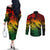 aloha-hawaii-couples-matching-off-the-shoulder-long-sleeve-dress-and-long-sleeve-button-shirts-hammerhead-shark-tattoo-polynesian-summer-reggae